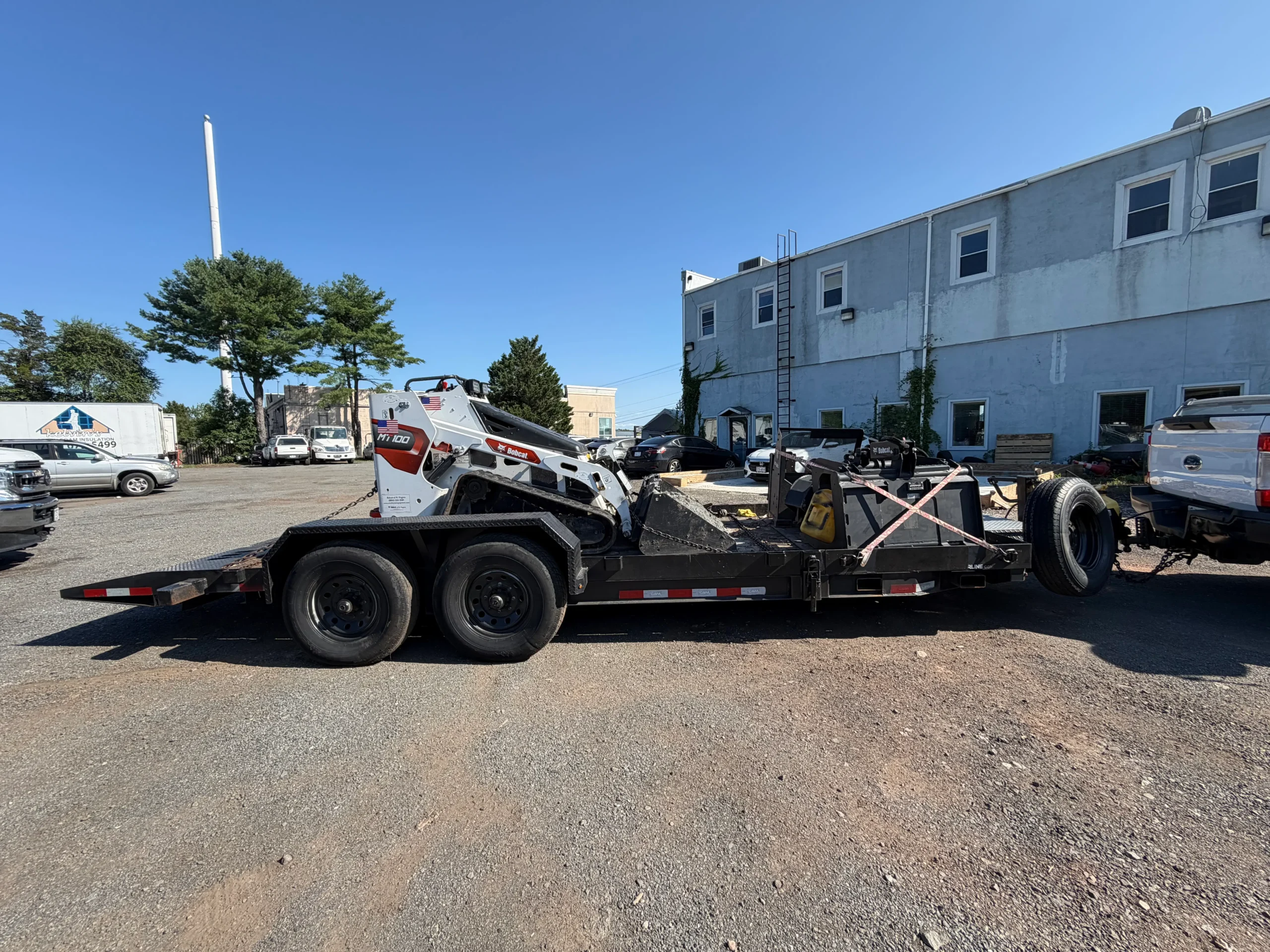 BLS-PRO equipment trailer ramps