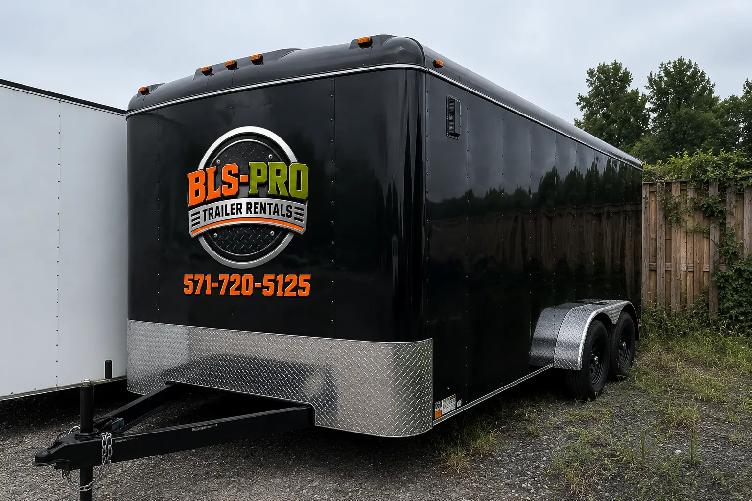 BLS-PRO enclosed trailer side view