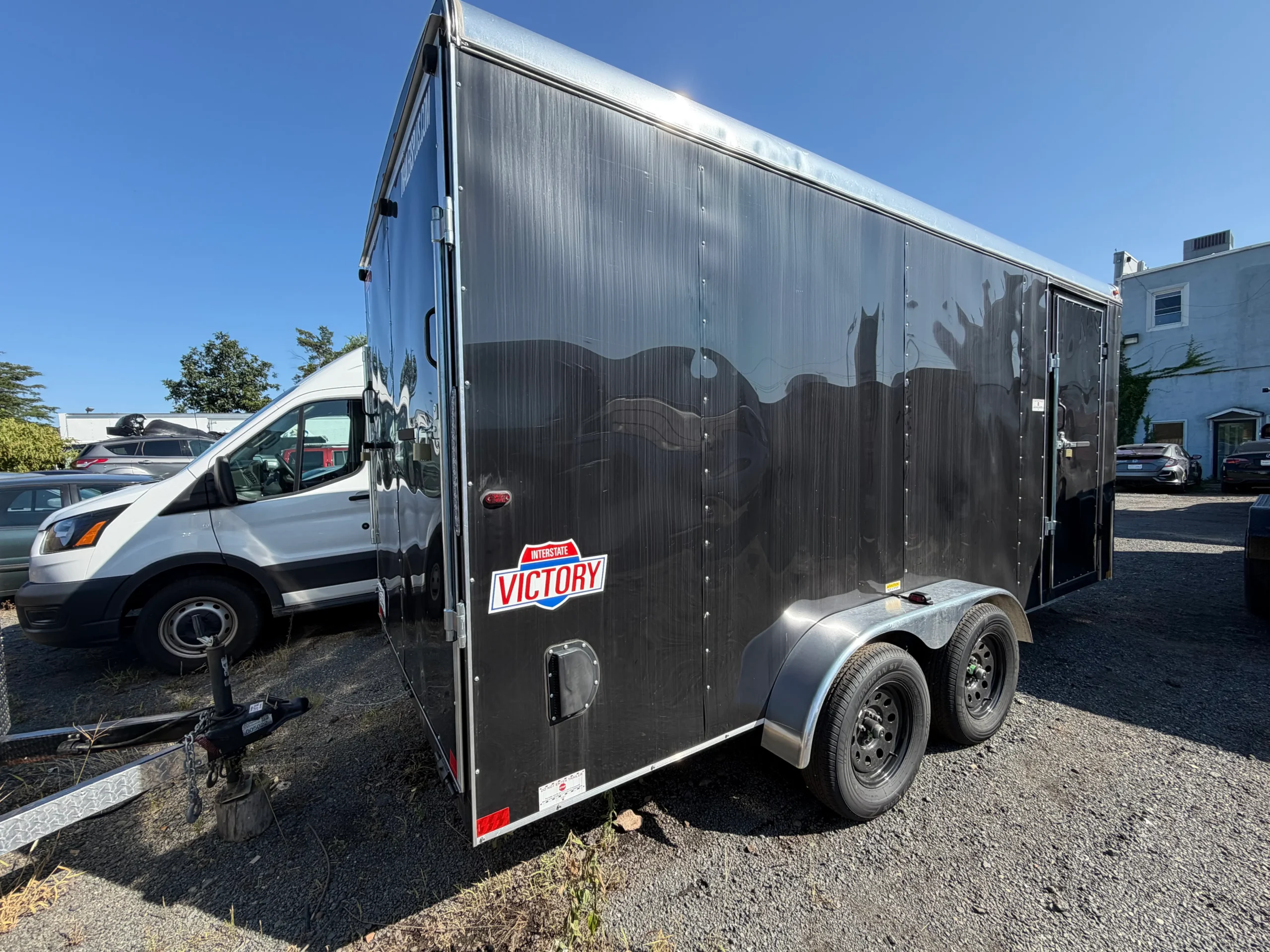 BLS-PRO enclosed trailer rear access